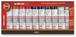 KOH-I-NOOR Set de vopsele acrilice 10x40 ml (01627S1002KS)