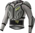 Alpinestars Geacă de protecție Bionic Action V2 Protection Jacket Gray/Black/Yellow Fluo 2XL (6506823-915-XXL)