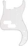 Fender Pickguard, Precision Bass 13-Hole Vintage Mount (with Truss Rod Notch), White, 3-Ply
