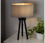 Duolla - Asztali lámpa OVAL 1xE27/15W/230V átm. 30 cm szürke 603539 (DU603539)