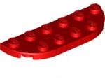 LEGO® 18980c5 - LEGO piros lap lekerekített sarkokkal, 2 x 6 méretű (18980c5)
