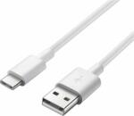 PremiumCord KU31CF1W USB-C apa - USB-A apa Adat és töltő kábel - Fehér (1m) (KU31CF1W)