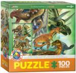 EUROGRAPHICS Puzzle Eurographics din 100 de piese - Dinozaurii (61000360) Puzzle