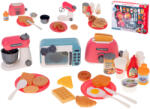 Inlea4Fun Set aparate bucătărie pentru copii - blender, toaster si cuptor cu microunde și accesorii - Inlea4Fun KITCHEN HELPER (IA-KX5281) Bucatarie copii