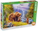 EUROGRAPHICS Puzzle Eurographics din 500 XXL de piese - Familia de ursi (65005546) Puzzle