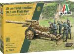 Italeri Kit model militar 7082 - 15 cm Howitzer Field / 10, 5 cm Gun Gun (1: 72) (33-7082)