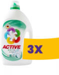 ACTIVE mosógél fehér ruhákhoz - 90 mosás 4, 5L (Karton - 3 db)