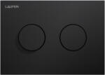 Laufen INEO Öblítő nyomólap `INEO GROOVE`, kettős öblítéshez, Matt feket H9001177160001 (H9001177160001)