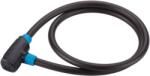 BBB Cycling kerékpáros kábel lakat BBL-32 PowerSafe, 12mmx100cm, fekete