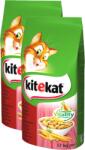 Kitekat KITEKAT Száraz macskaeledel marhahússal és zöldséggel 2x12kg