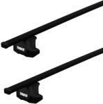 Thule Tetőcsomagtartó Thule SquareBarral Ford Transit Custom (3/4 bars) 4/5-dr Van Rögzítőpontok 24+