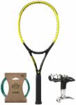 Wilson Rachetă tenis "Wilson Minions Clash 100L V2.0 - yellow/black + naciąg + usługa serwisowa Racheta tenis