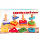  Formafelismerő Fajáték 8X30Cm (St5513) - jatekrt