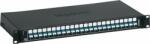 Legrand 032162 optikai patch panel - 19" 1U, fix, 24xLC duplex multimódusú, fekete LCS3 (032162)