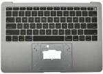 Apple MacBook Air 13" A1932 (2018 - 2019) - Felső Billentyűzet Keret + Billentyűzet UK (Space Gray), Space Gray