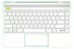 HP Envy 13-AD series 928505-881 920694-881 háttérvilágítással (backlit) burkolattal (topcase) héber ezüst laptop/notebook billentyűzet gyári