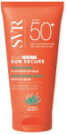 SVR Laboratoires - Crema spuma nuantatoare pentru protectie solara cu SPF 50+ Nuanta Beige Rose Sun Secure Blur Hale, 50 ml, Svr Beige Rose