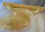  Szatén-organza (47 cm * 10 m) v. arany (015)