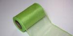  élénkzöld 11 cm * 10 m organza-367