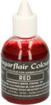 Sugarflair Colours airbrush festék, piros, 60ml