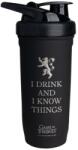 Smartshake Smart Reforce Stainless Steel Shaker | Game Of Thrones I Drink and I Know Things [900 мл]