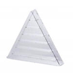 Martellato Macaron állvány, 27x15x48 cm, plexi, háromszög (K-Ma-AG07801)