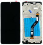 Rmore LCD kijelző érintőpanellel és előlapi kerettel Samsung Galaxy A20s fekete