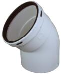 REGULUS Cot Evacuare Gaze Arse Condensatie D=60 Mm - 45 Grade (8816)