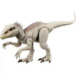 Mattel Jurassic World Indominus Rex dino figura fénnyel és hanggal 55cm (HNT63) - jatekbirodalom