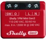 Shelly PLUS 1PM MINI Gen3 Wi-Fi + Bluetooth okosrelé áramfogyasztás-méréssel (ALL-REL-PLUSMINI1PM-R3) (ALL-REL-PLUSMINI1PM-R3) (ALL-REL-PLUSMINI1PM-R3)