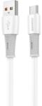 FONENG X86 USB-A - USB-C töltőkábel 1.2m fehér (6970462518723) (X86 Type-C)