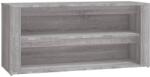 vidaXL szürke sonoma színű szerelt fa cipőtartó 100x35x45 cm (816910) (816910)