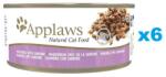 Applaws Cat Makréla és szardínia húslevesben 6x156 g
