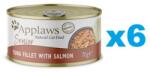 Applaws Cat Senior Tonhal lazaccal zselében 6x70g