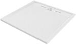 Welland kőhatású zuhanytálca szifonnal 100 x 100 cm - fehér (GT1000100LS)