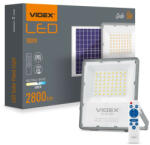 Videx Napelemes spotlámpa 56x LED 100W 2800lm 5000K IP65 VIDEX Twilight érzékelő távirányítóval (VIDSOL0010)