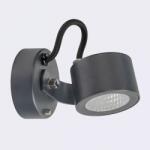 Norlys Moss grafit LED kültéri fali lámpa (NO-6163GR) LED 1 izzós IP65 (NO-6163GR)