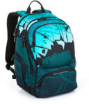 Topgal Petróleumzöld színű diákhátizsák Topgal ROTH 24035