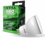 Life Light Led Inesa Led 7W, 580 lumen, 6500 kelvin, fényerőszabályozható spot égő GU10, hideg fehér (LLGUD10AP7W60480K6500)