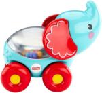 Mattel Jucărie muzicală tăvălugătoare Fisher Price - Poppity Pop, Elefant (BGX29)