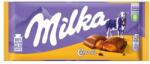 Milka alpesi tej felhasználásával készült tejcsokoládé karamellás töltelékkel 100 g - bevasarlas