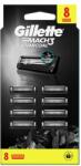 Gillette Mach3 Charcoal Borotvabetétek Férfiaknak, , 8 db Borotvabetét - bevasarlas