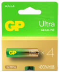 GP Batteries Ultra Alkáli G-TECH AA Ceruza LR6 elem x 4 db (15AU21-SB4)