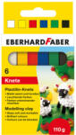 Faber-Castell Eberhard Faber gyurma plasticine 6db (E572006)