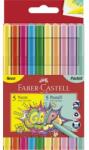 Faber-Castell filctoll készlet 10db-os GRIP neon/pasztell színek (155312)