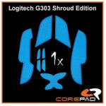 Corepad Logitech G303 Shroud Edition gaming Soft Grips kék (CG71800) - okosajandek