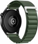 Forcell F-Design szövet pánt Samsung Galaxy Watch (22 mm) - zöld