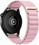 Forcell F-Design szövet pánt Samsung Galaxy Watch (22 mm) - rózsaszín