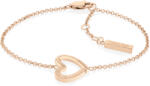 Calvin Klein Brățară delicată din bronz cu inimă Minimalist Hearts 35000389