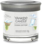 Yankee Candle Lumânare aromatica Signature tumbler mica Clean Cotton 122 g